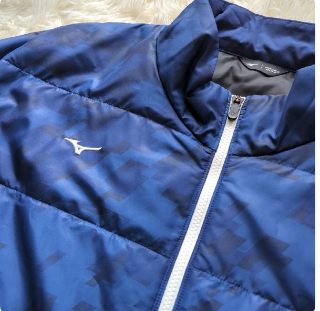 ミズノゴルフ　ブルゾン　パンツ　セット　発熱素材　ブレスサーモ　6L 大きい