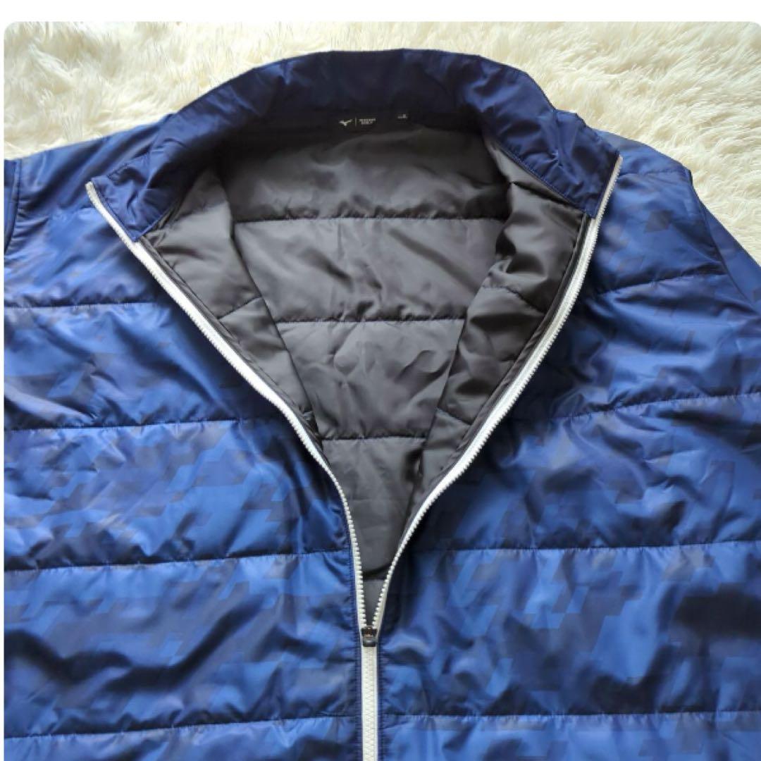 ミズノゴルフ　ブルゾン　パンツ　セット　発熱素材　ブレスサーモ　6L 大きい