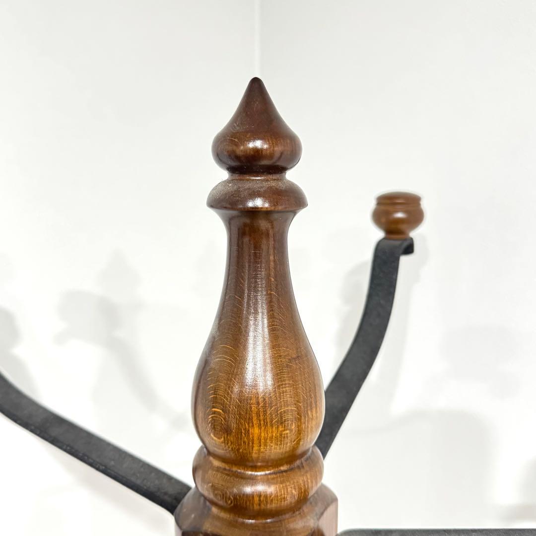 【未使用級】　Karimoku カリモク　コロニアル　ポールハンガー　家具