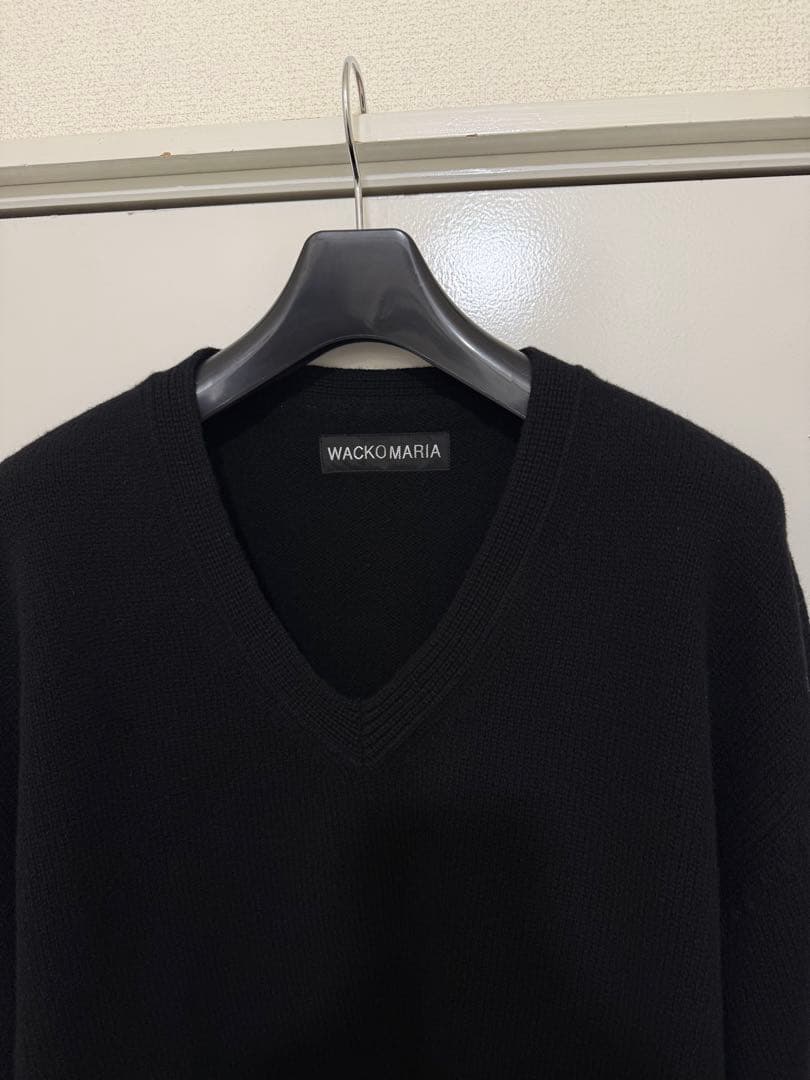 Wackomaria Vネックニット セーター ワコマリア Mサイズ