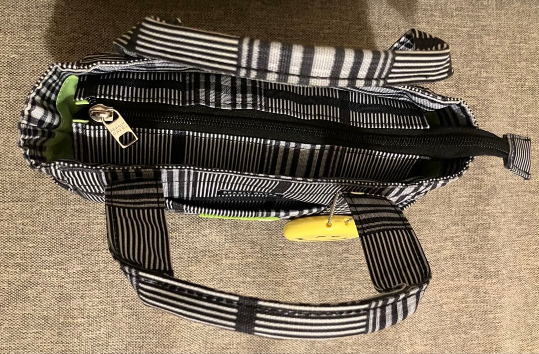 新品　パーリーゲイツ　SMILEチャーム付き チェック柄カートバッグ