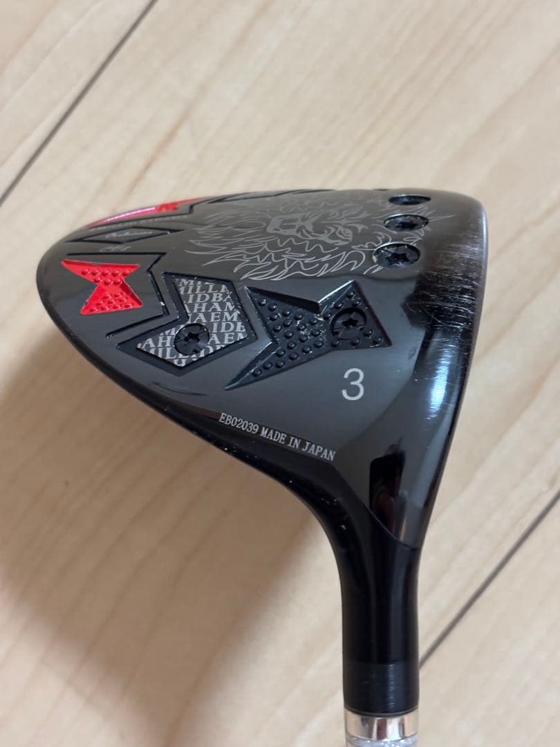 EMILID BAHANA 3番ウッド ヘッドカバー付き 美品