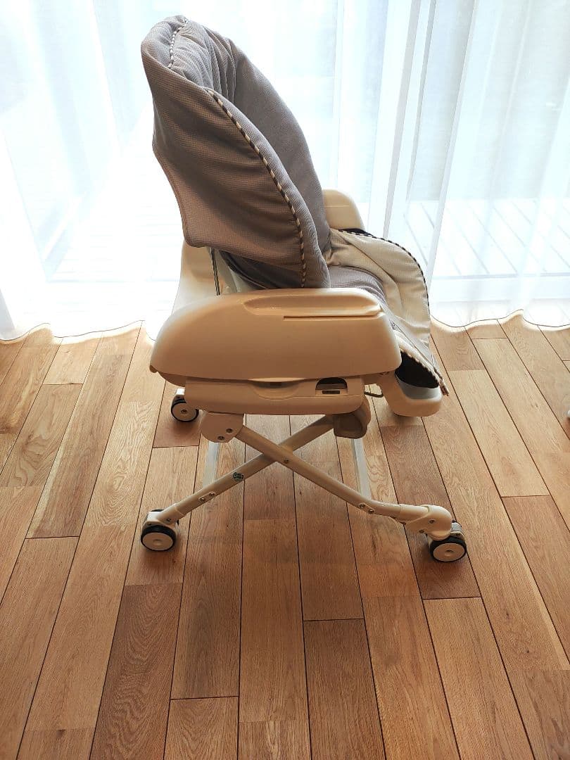 コンビ ネムリラ ff ハイローチェア 手動 グレー