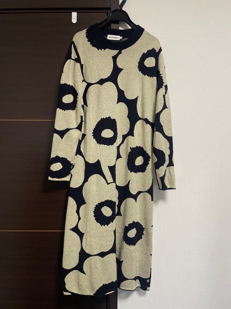 ワンピース marimekko Ennalaan Knitted Dress