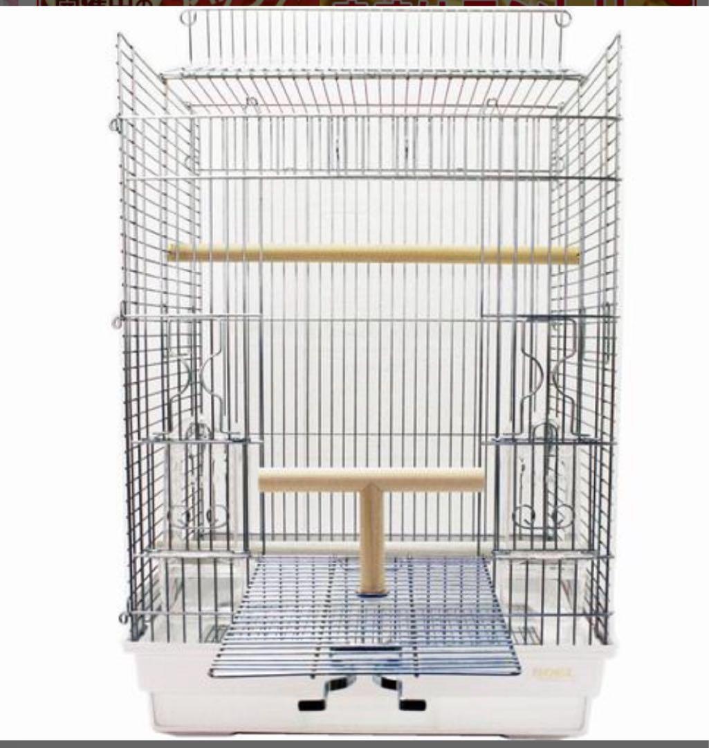 HOEI ホーエイ 大型手のりケージ「４６５パラキート」　鳥かご　専用カバー付き