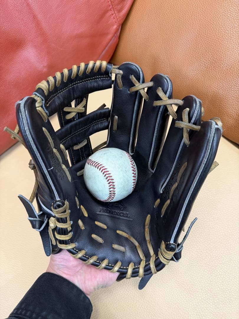 ローリングス 軟式グラブ 内野手用 小指2本入れ HOH PRO EXCEL