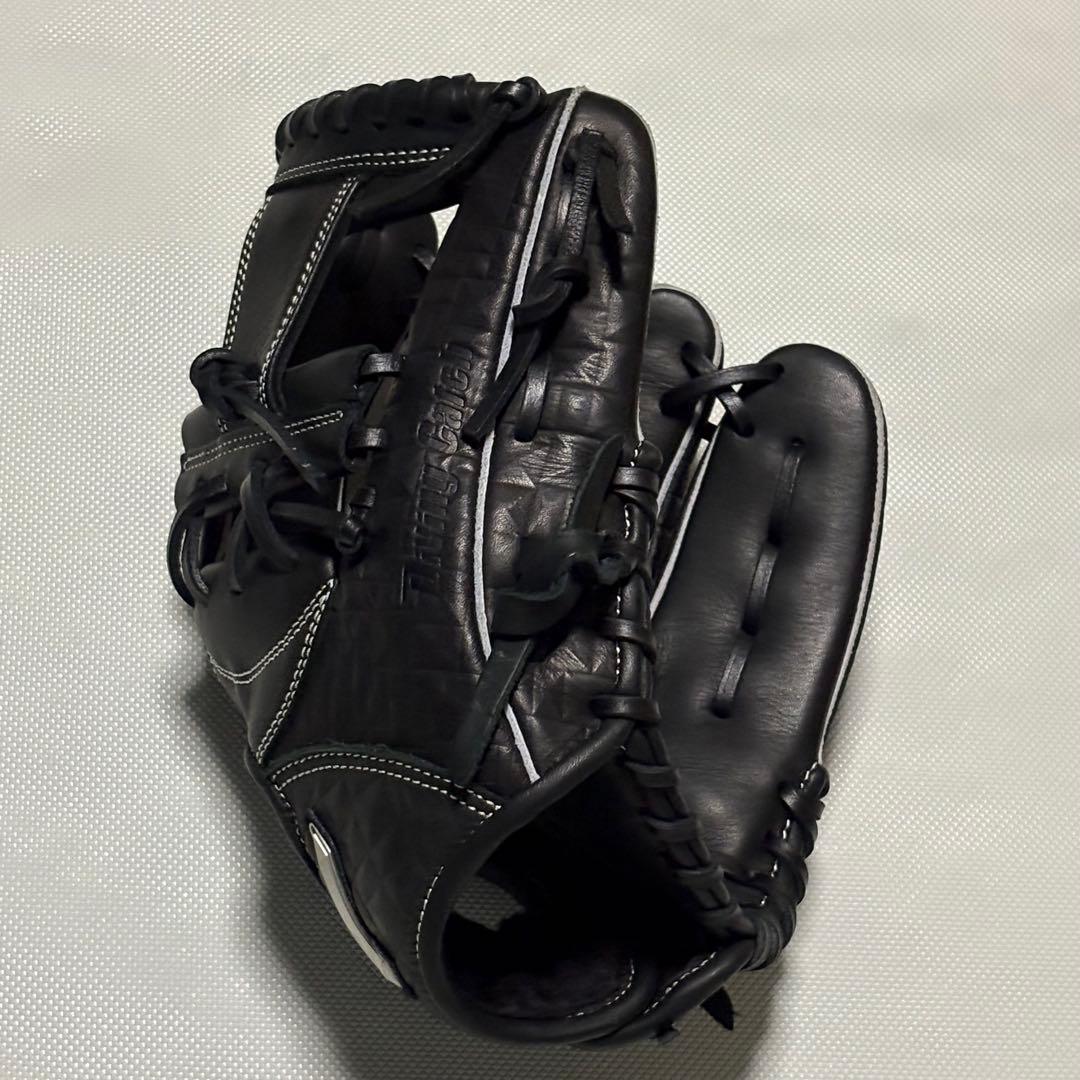 ミズノ MIZUNO 野球 ベースボール　軟式グローブ 内野手用　黒