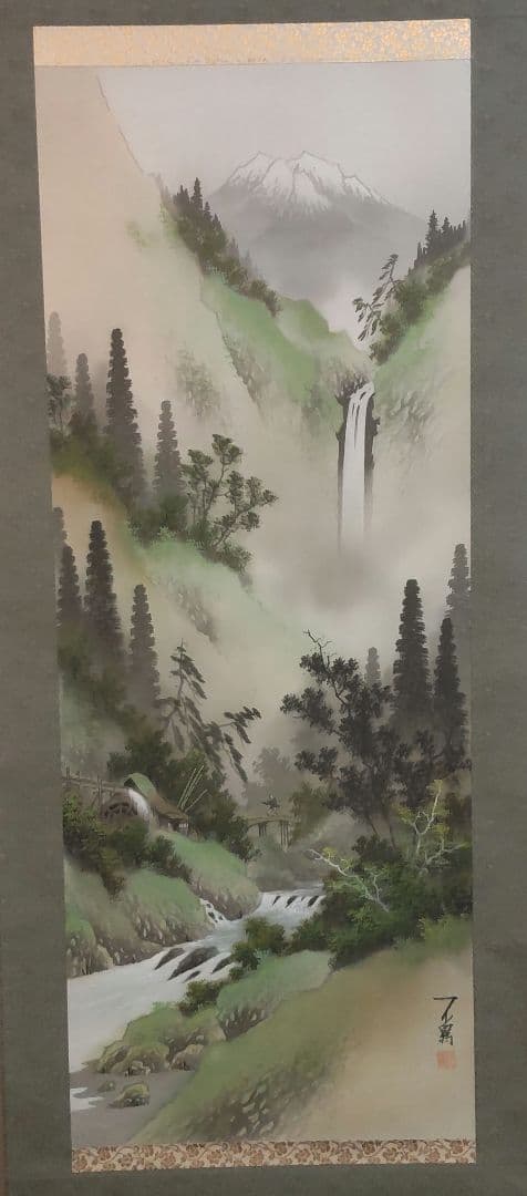 (611*Z300)絵画 掛軸 日本画掛軸 不覊 骨董 茶掛、書