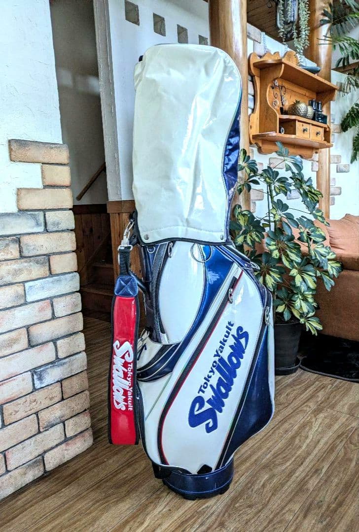 メンズ キャディバッグ 公式 ヤクルトスワローズ YSCB-5418