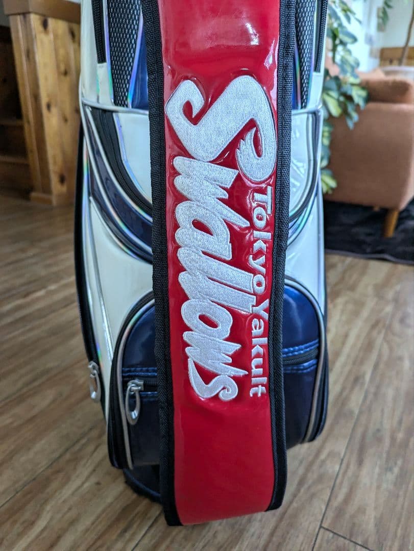 メンズ キャディバッグ 公式 ヤクルトスワローズ YSCB-5418