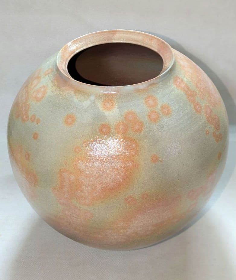 萩焼　一立窯　浦裕作★花瓶　花入れ　花器　壺　華道　生け花　投げ入れ　茶道具