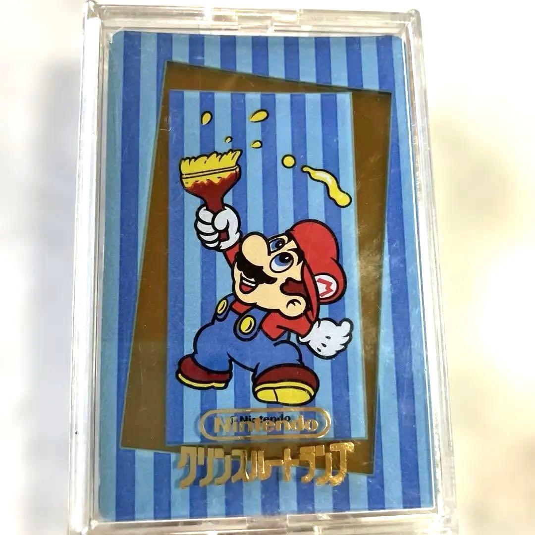 任天堂スーパーマリオ90s クリンスルートランプ4点まとめ売り