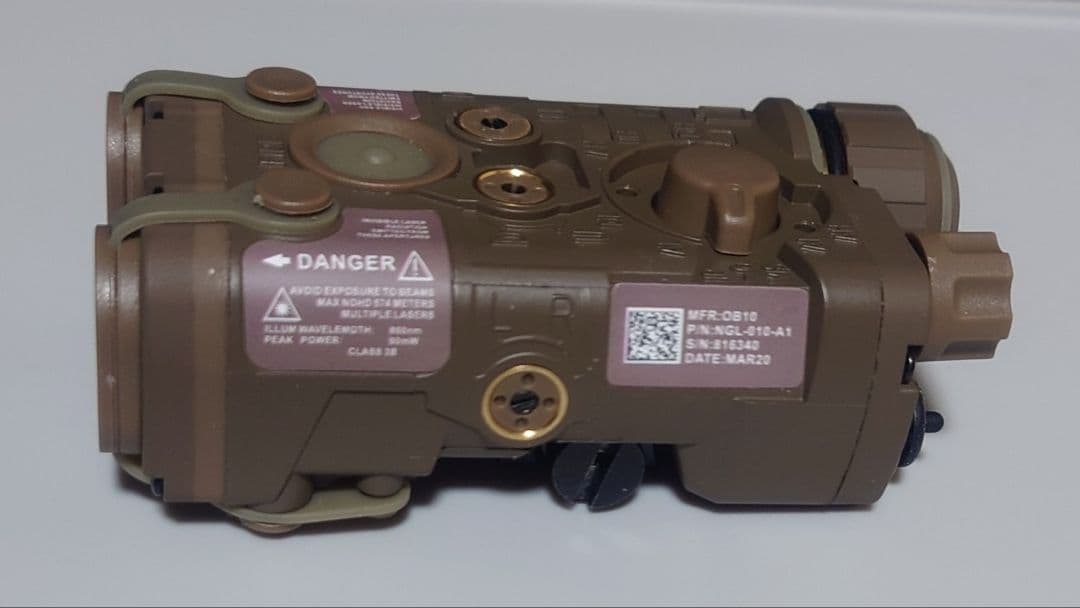 NGALタイプ レプリカ 軽量ナイロンボディ セラコート仕上げ