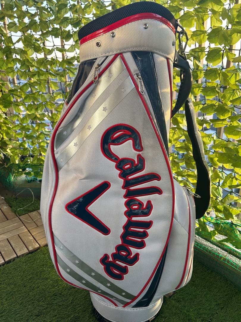 Callaway キャディバッグ ホワイト/ネイビー