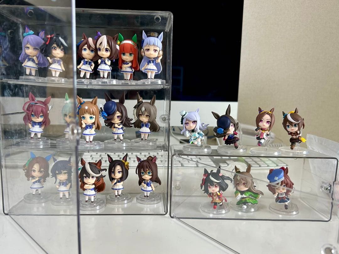 『コンプリート』ウマ娘 キャラクター ミニフィギュアセット 23体＋ケース付