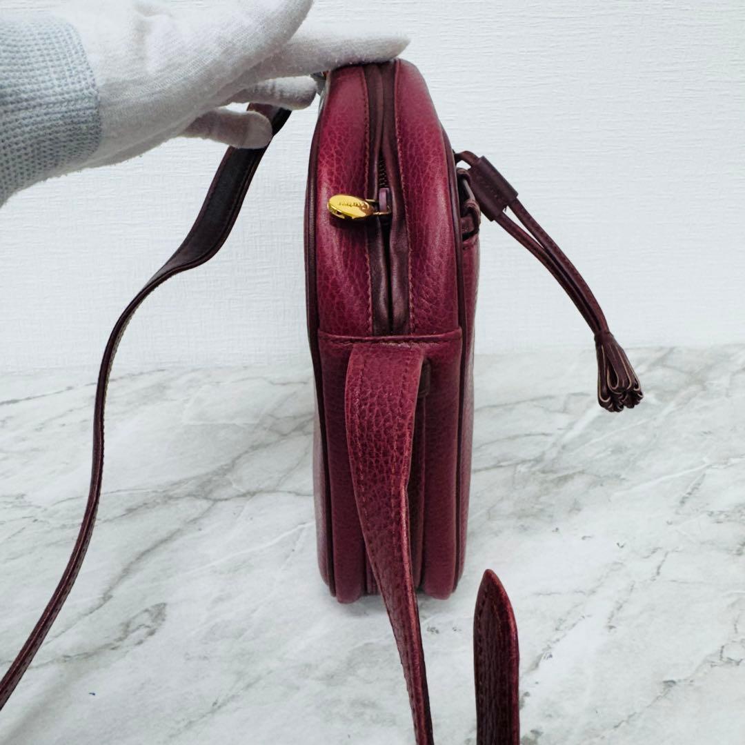 ✨Cartier✨カルティエ✨トリニティーショルダー✨ボルドー✨マストライン✨