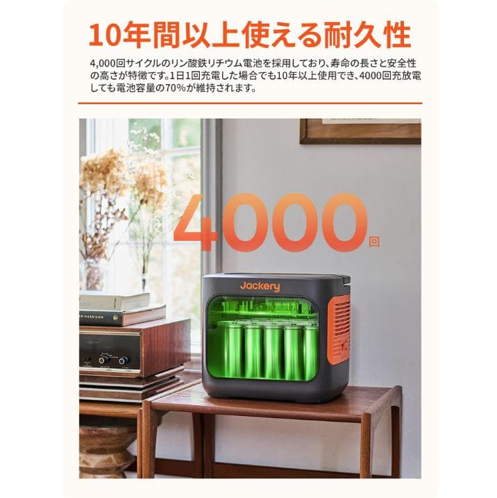 ☆完全未開封（外装ダンボールも未開封☆ Jackery 3000 ポータブル電源