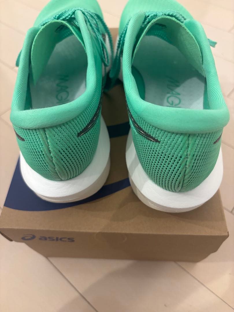 ASICS MAGICSPEED5 26.5cm グリーン マジックスピード5