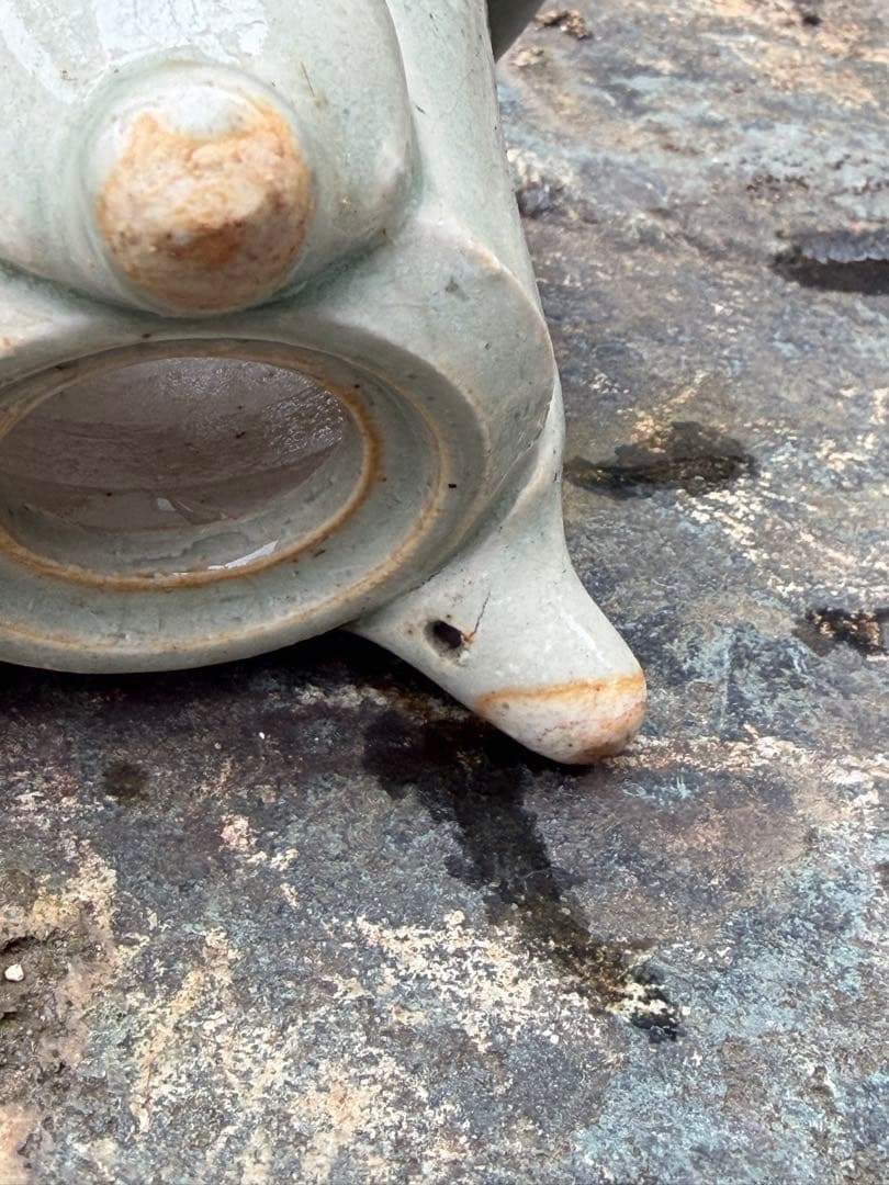 大堀相馬焼　相馬駒焼　万年青鉢