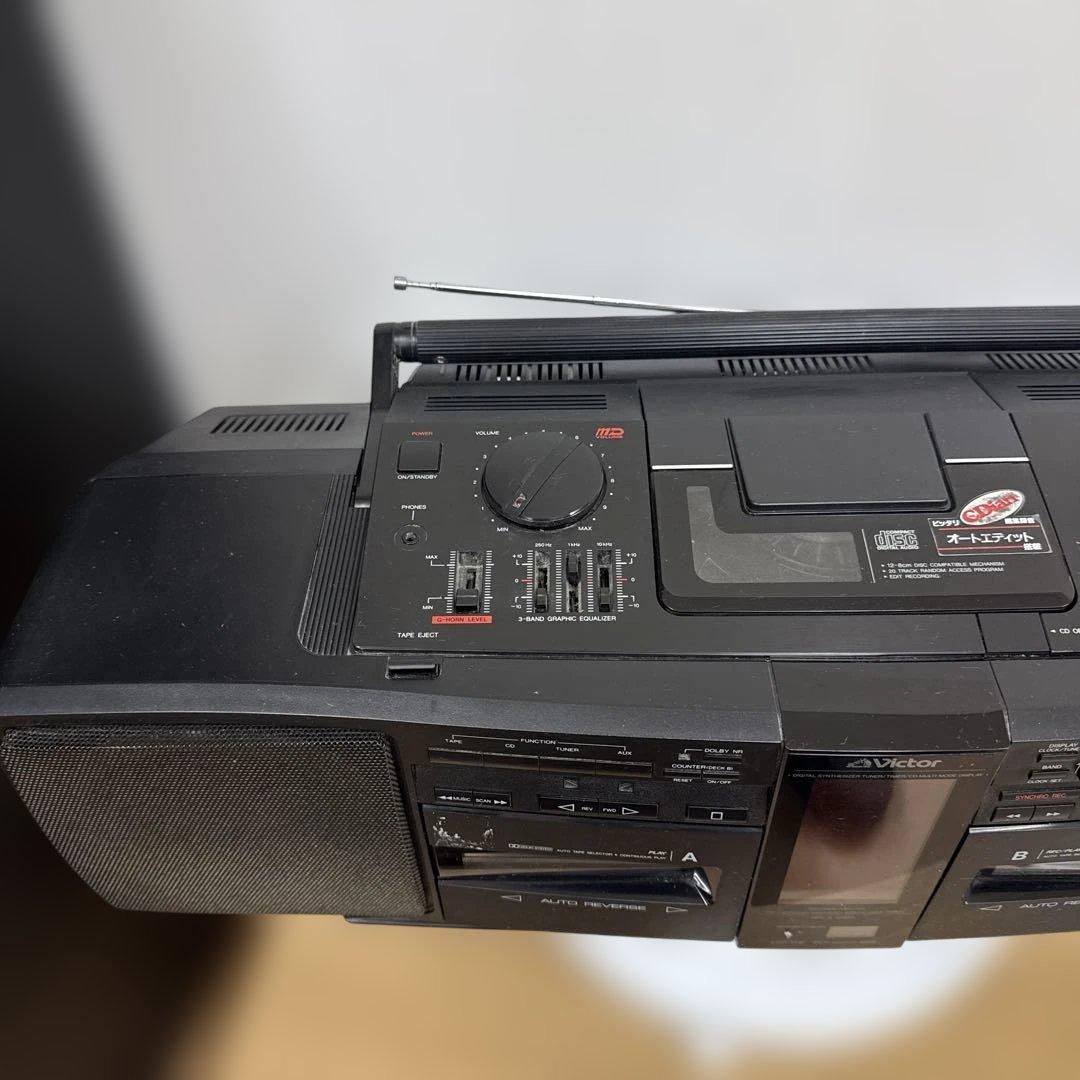 バブルラジカセ■Victor【G-HORN EX　RC-X90】 ジャンク