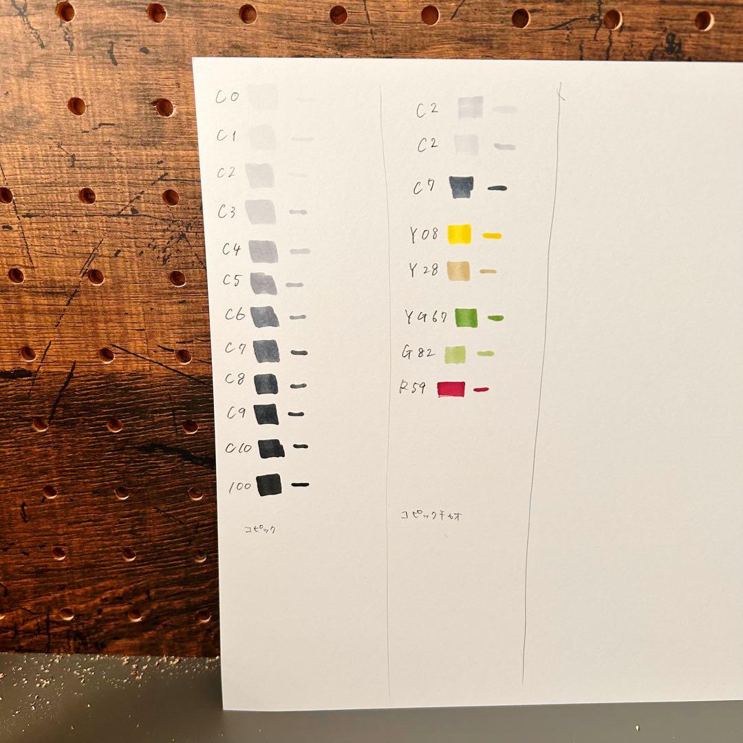 た*ぬ様 コピックスケッチ121本＋コピック12本＋コピックチャオ8本 まとめ売