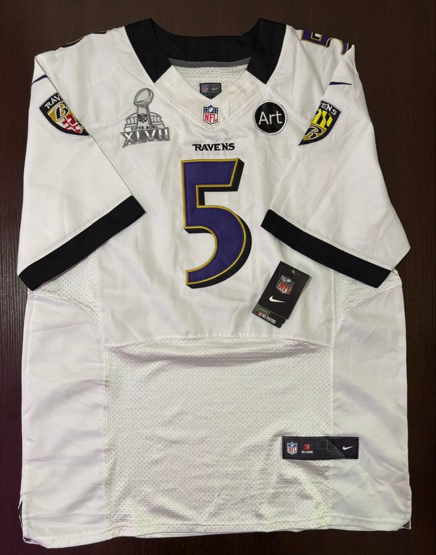 第47回スーパーボウルチャンピオンユニフォーム Baltimore Ravens