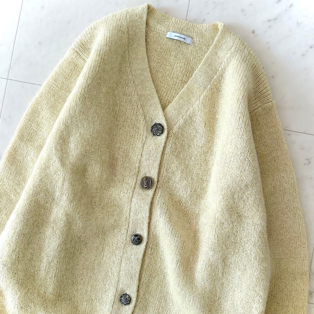 25様おまとめ2点 ジャーナルスタンダード モヘヤ ナイロン オーナメントボタン