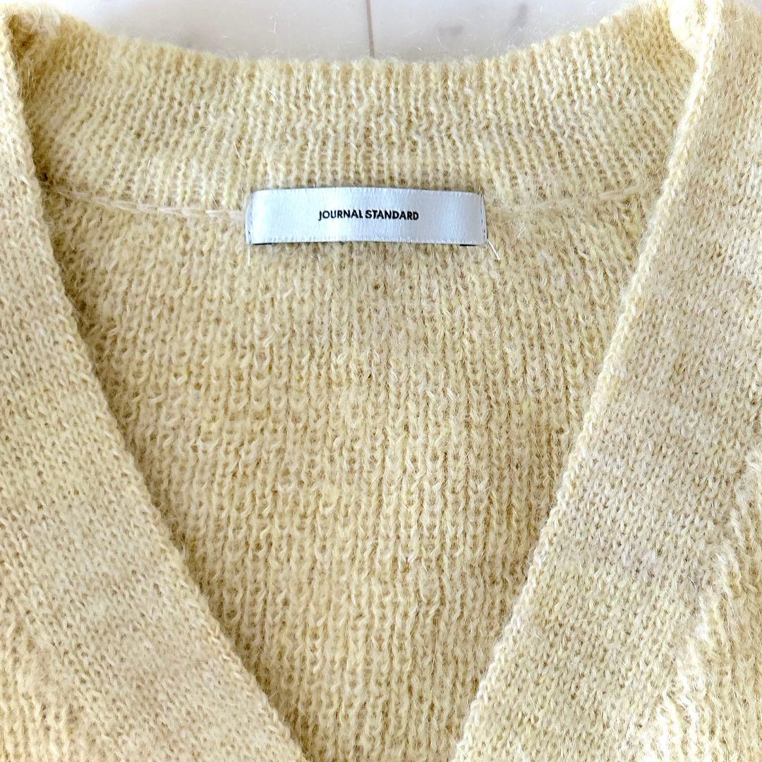 25様おまとめ2点 ジャーナルスタンダード モヘヤ ナイロン オーナメントボタン