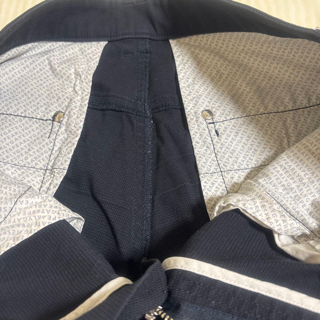 PEARY GATES パンツ ズボン 黒よりのネイビー パーリーゲイツ