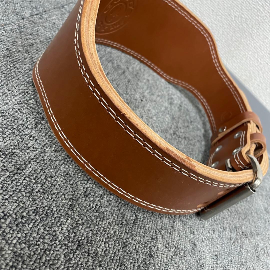 ゴールドジム プロレザーベルト L サイズ トレーニング