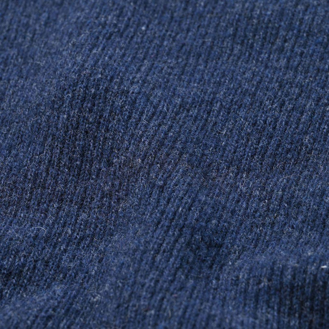 45R☆シェットランドニットツイードのドレス/ネイビー♪