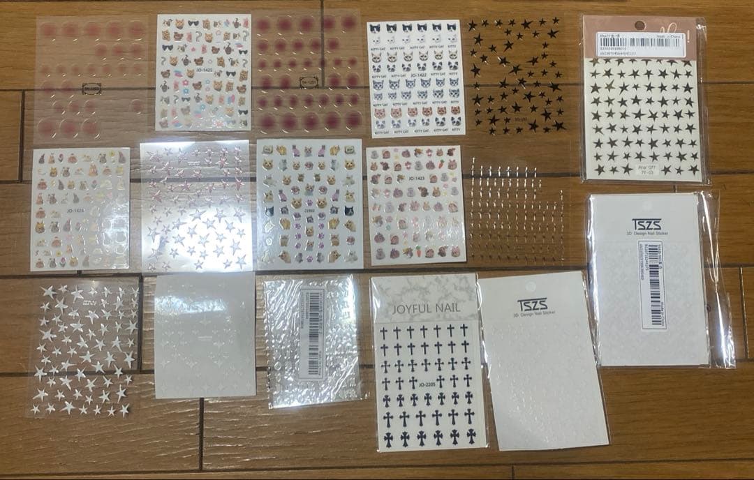 ネイル用品　まとめ売り　ジェル　ネイルチップ　ネイルシール　パーツ　パウダー