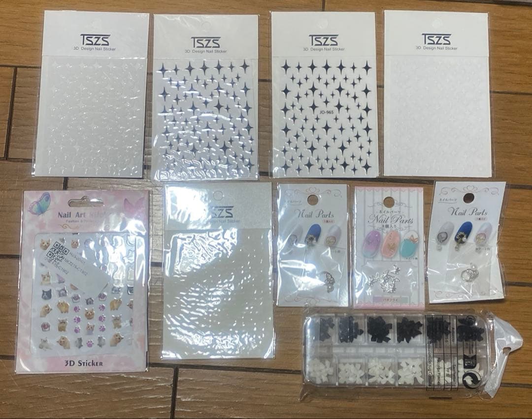 ネイル用品　まとめ売り　ジェル　ネイルチップ　ネイルシール　パーツ　パウダー