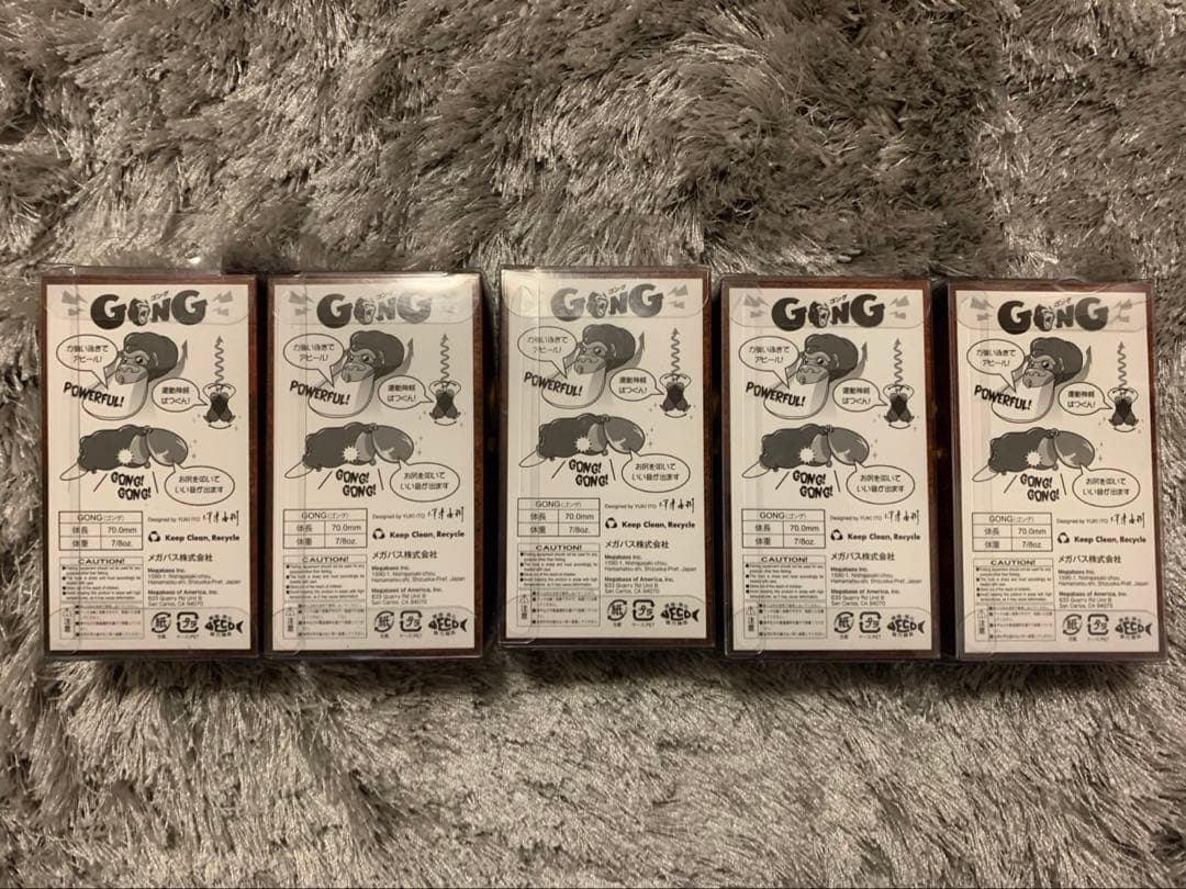 Megabass GONG メガバスゴング(SP-C) DAIFUKU5個セット