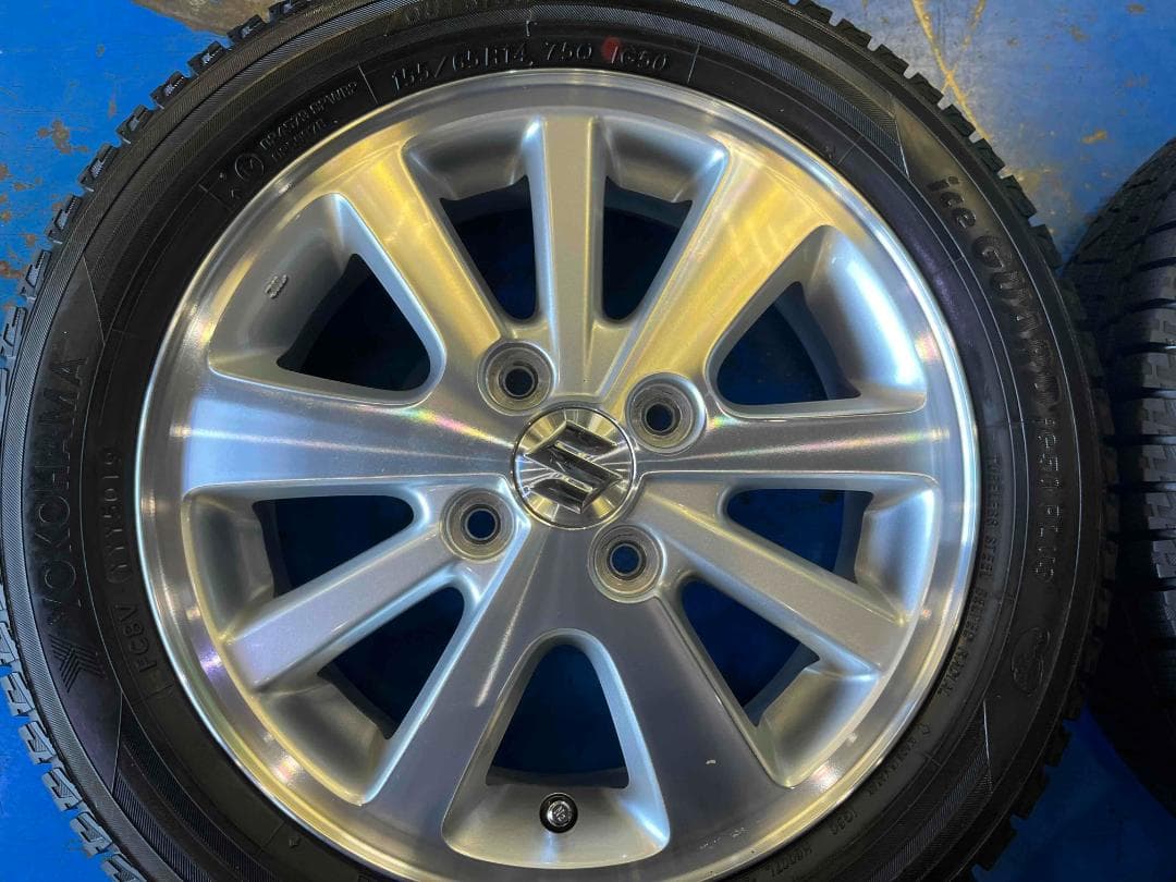 スタッドレス ワゴンR エブリィワゴン アルト スペーシア スズキ純正