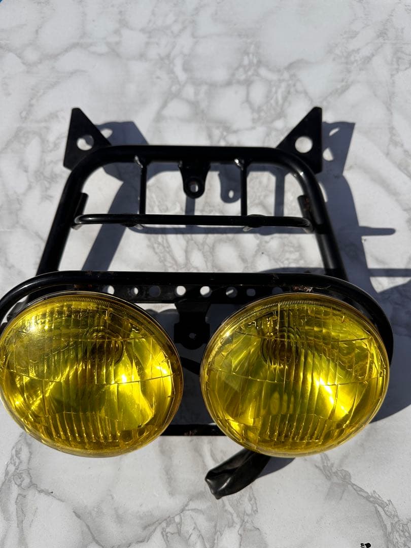 AF58 ズーマー US デカ目ヘッドライト ラッカス ステー リフレクター