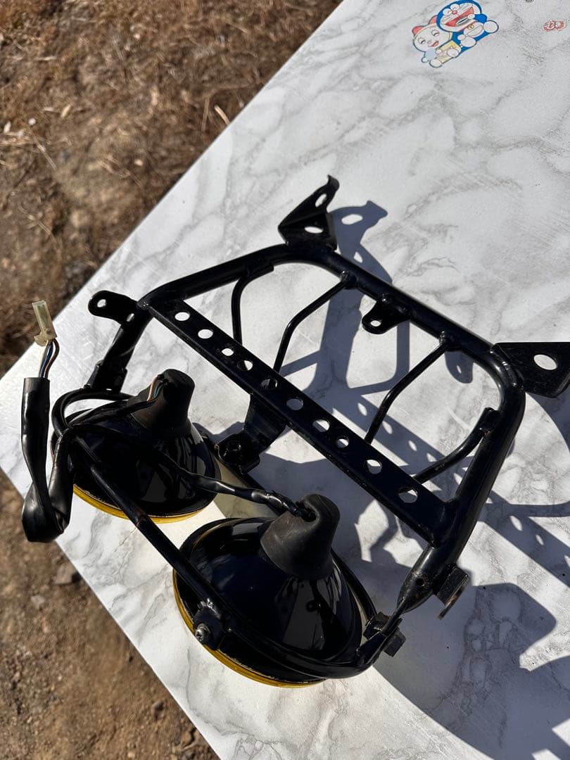 AF58 ズーマー US デカ目ヘッドライト ラッカス ステー リフレクター