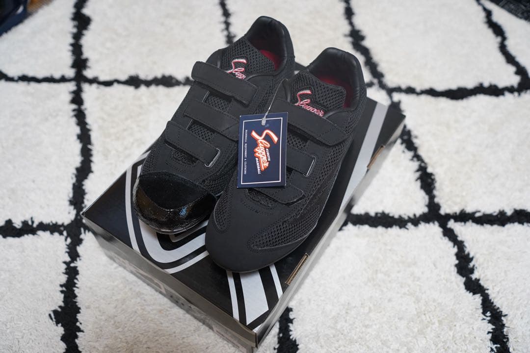 久保田スラッガー スパイク 希少なマジックテープ 26.5㎝