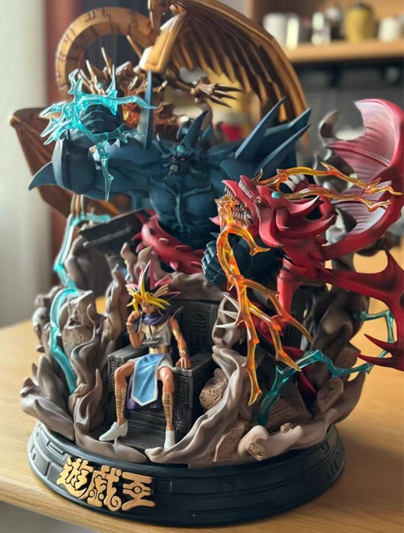 遊戯王 アテム ガレージキット ガレキ スタチュー ③