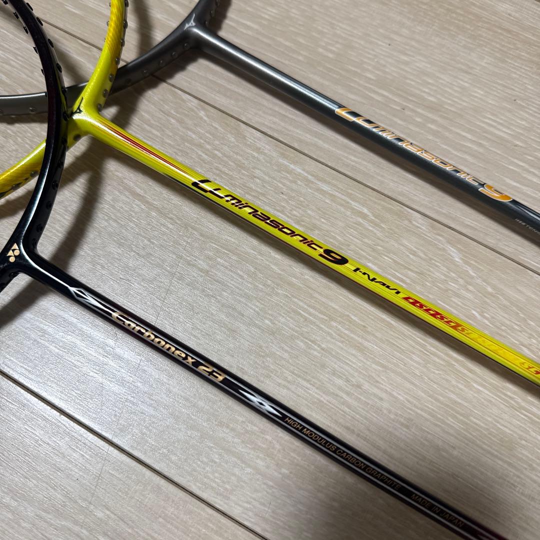 ラケット Luminasonic9 Luminasonic9in Carbonex 23