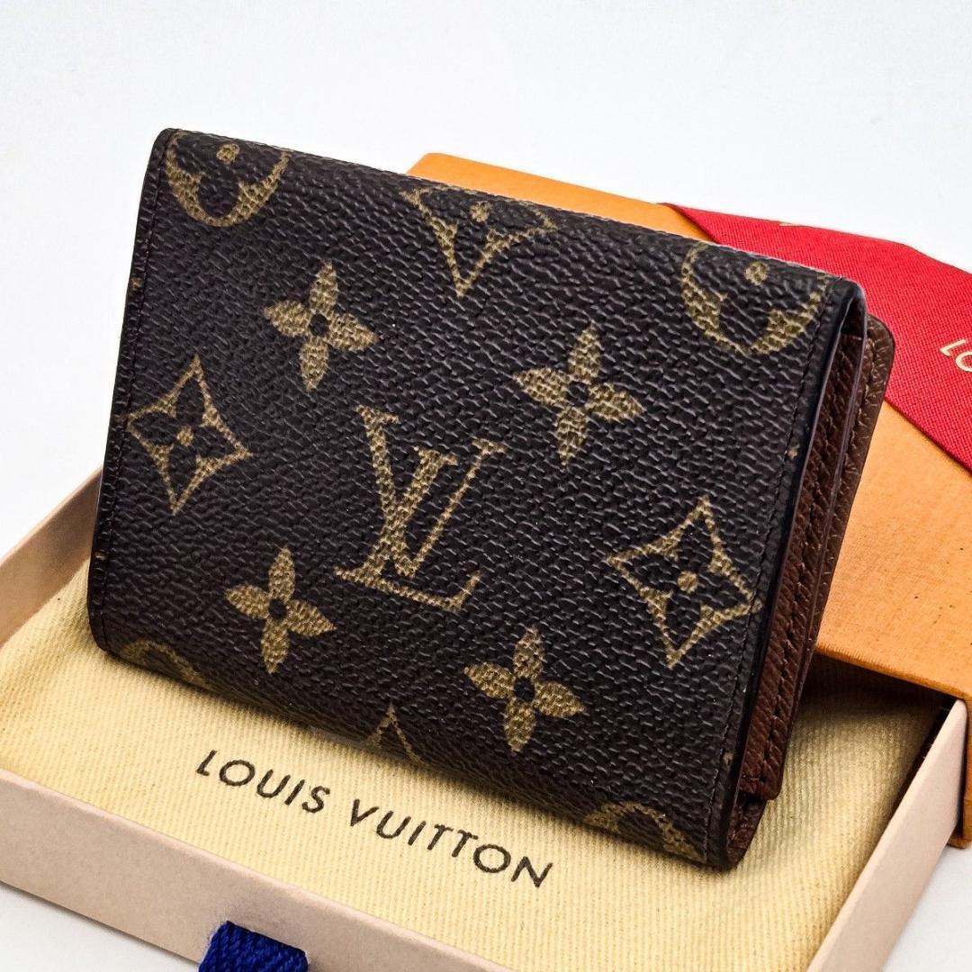 ルイヴィトン カードケース モノグラム ブラウン 名刺入れ