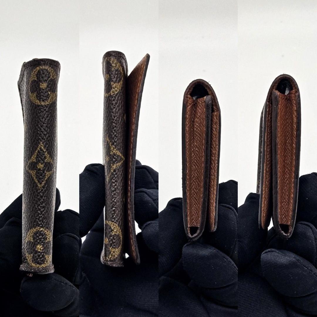 ルイヴィトン カードケース モノグラム ブラウン 名刺入れ