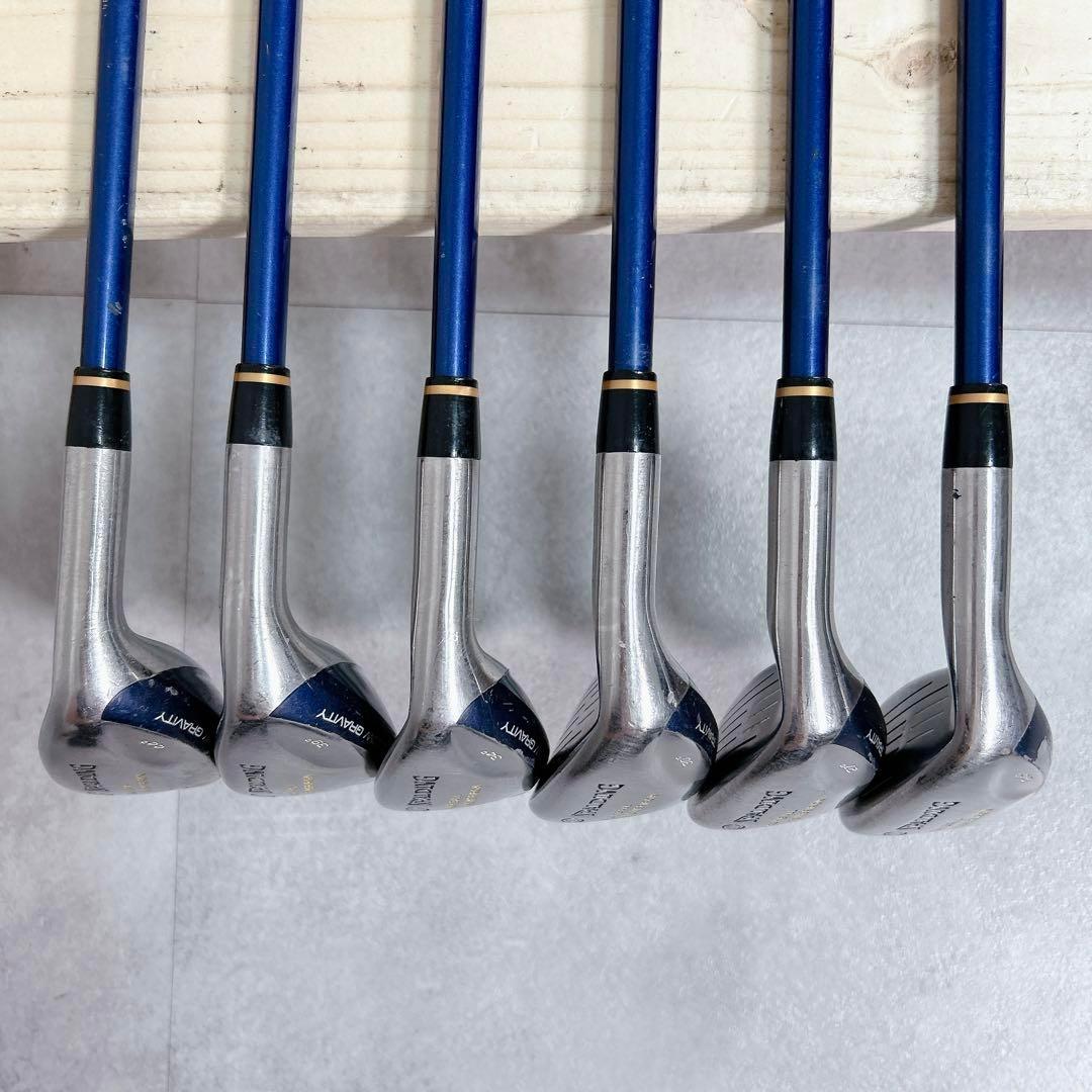 X429 SPALDING ハイボールパワーアイアン #5i-P 6本セット S
