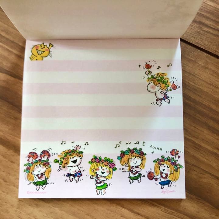 新品　水森亜土　亜土ちゃん　メモ　ノート　ミニ3面ミラー　セット