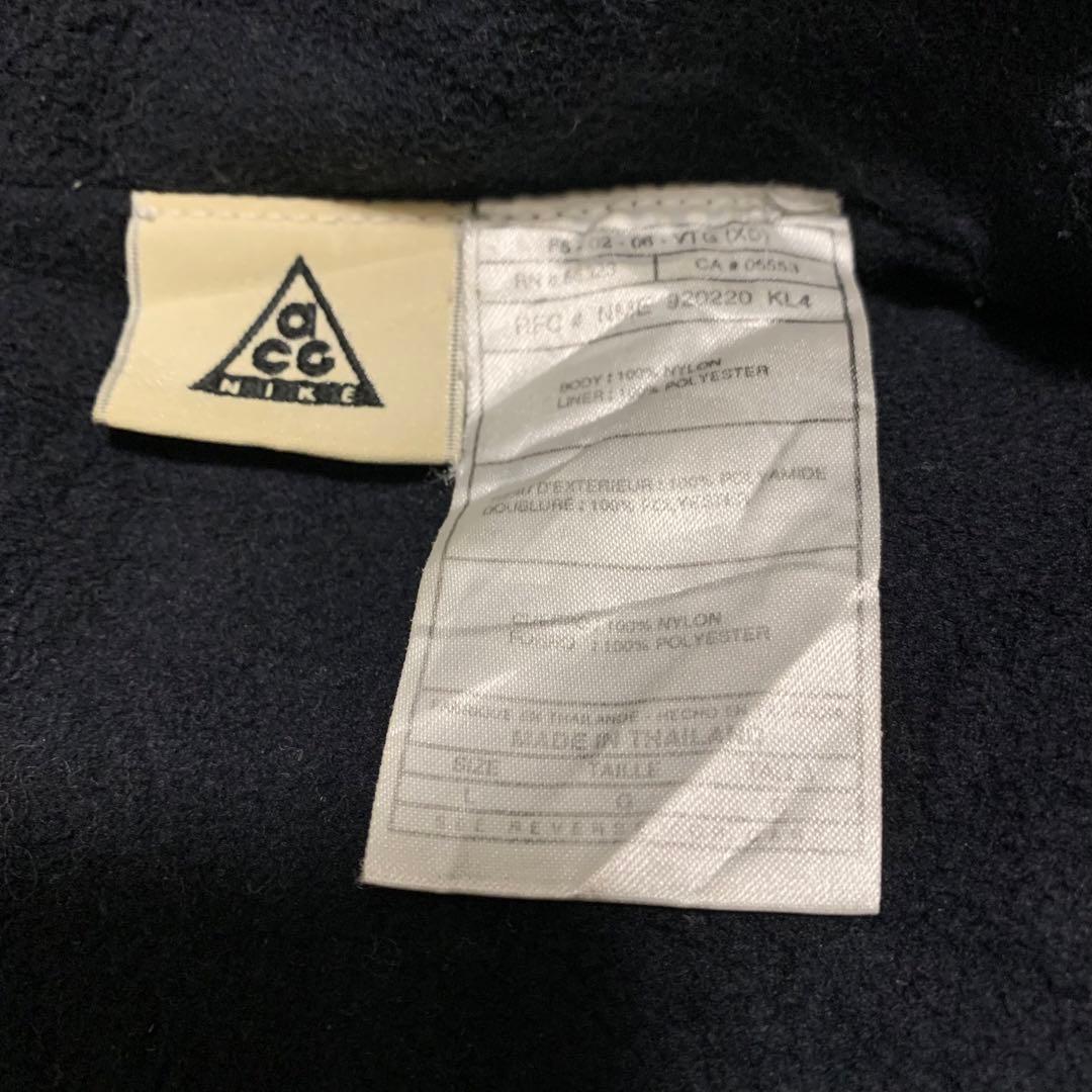 NIKE ACG 1990年代 グリーンナイロンジャケット