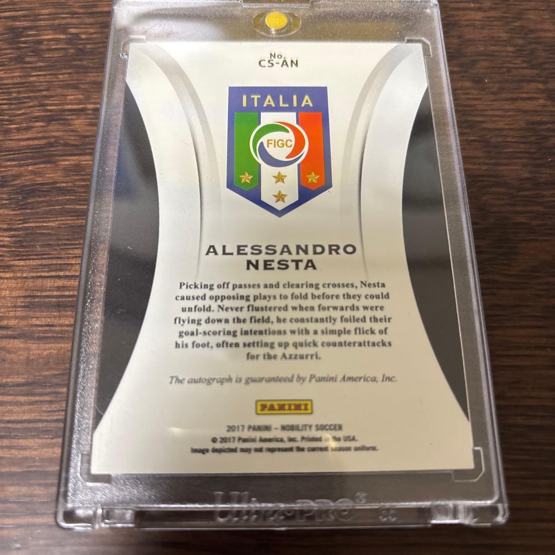 アレッサンドロ ネスタ Panini Nobility 直筆サイン
