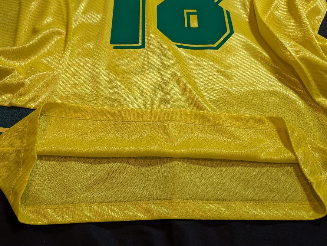 【希少長袖！】ロナウド/ブラジル代表/96年アトランタ五輪/ホームモデル