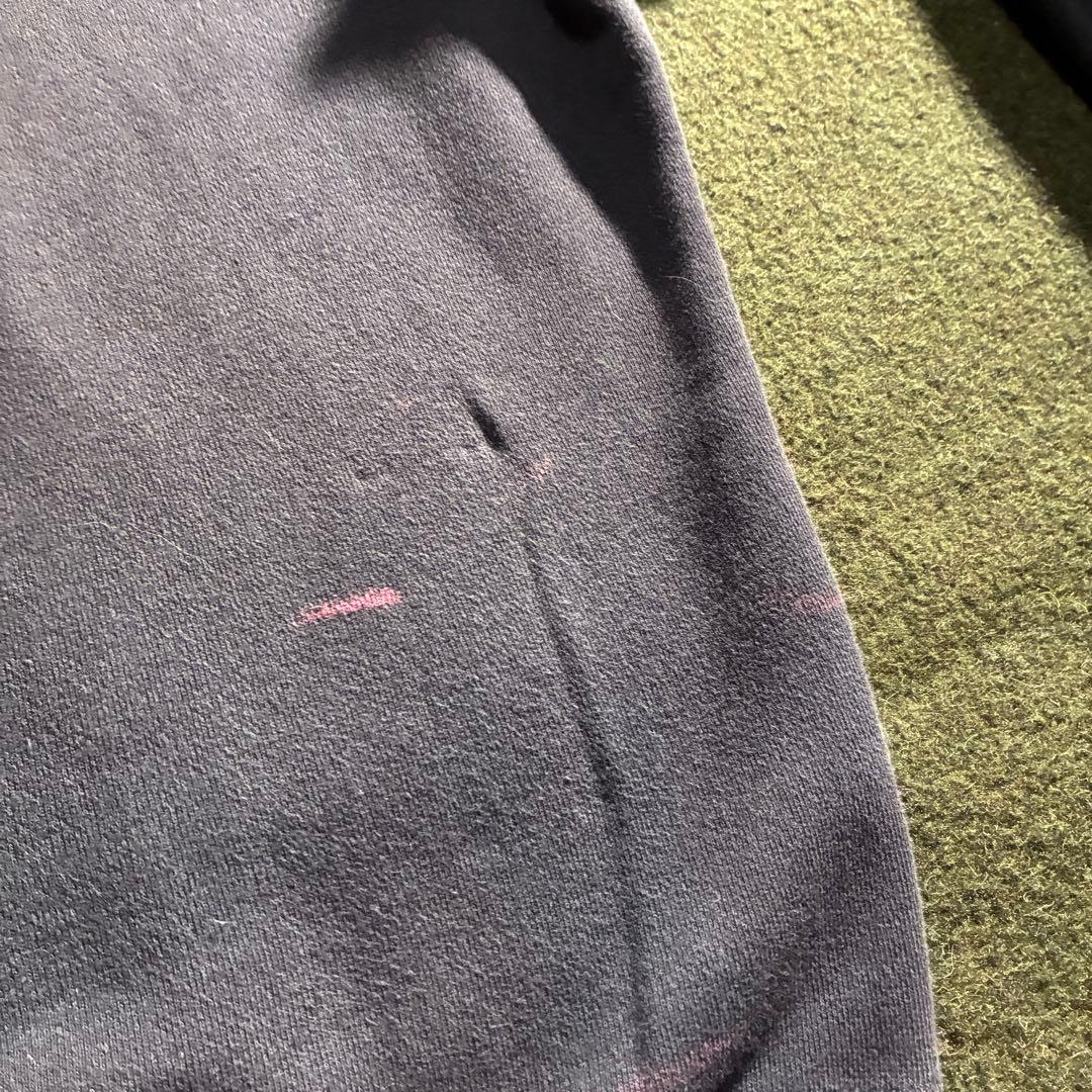 90s-00s NIKE スウッシュロゴ　フェード　スウェット　サンフェード