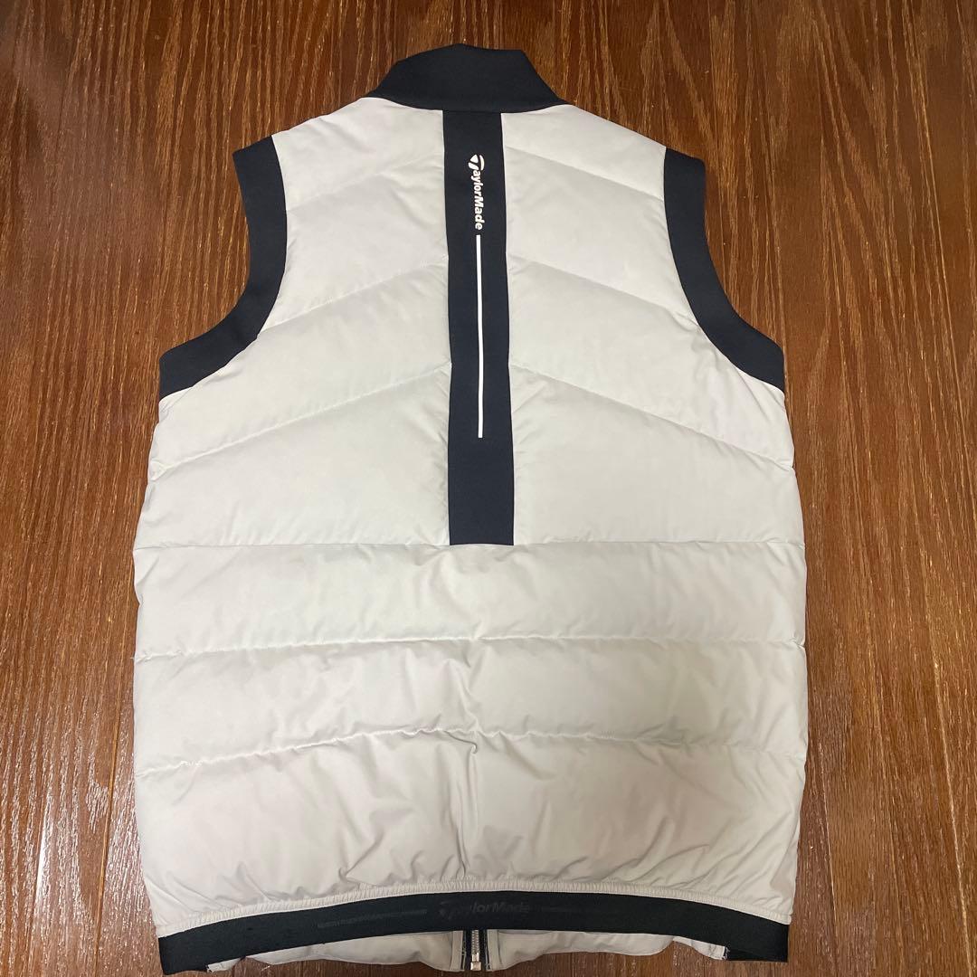 美品TaylorMade ダウンベスト グレー　サイズO