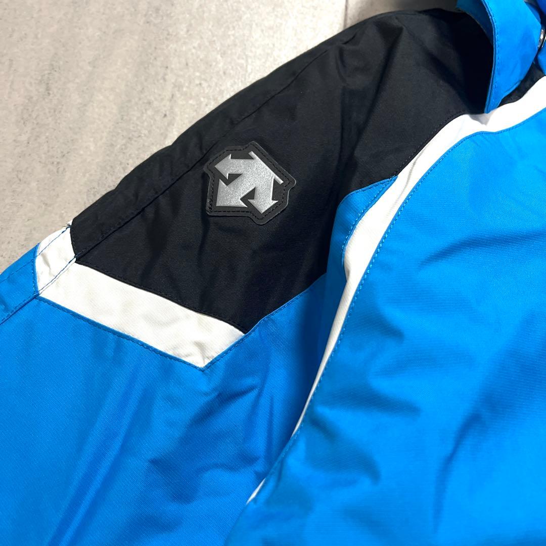 デサント スキーウェア 160 150 ボード 男の子ウエア 上下セット 青